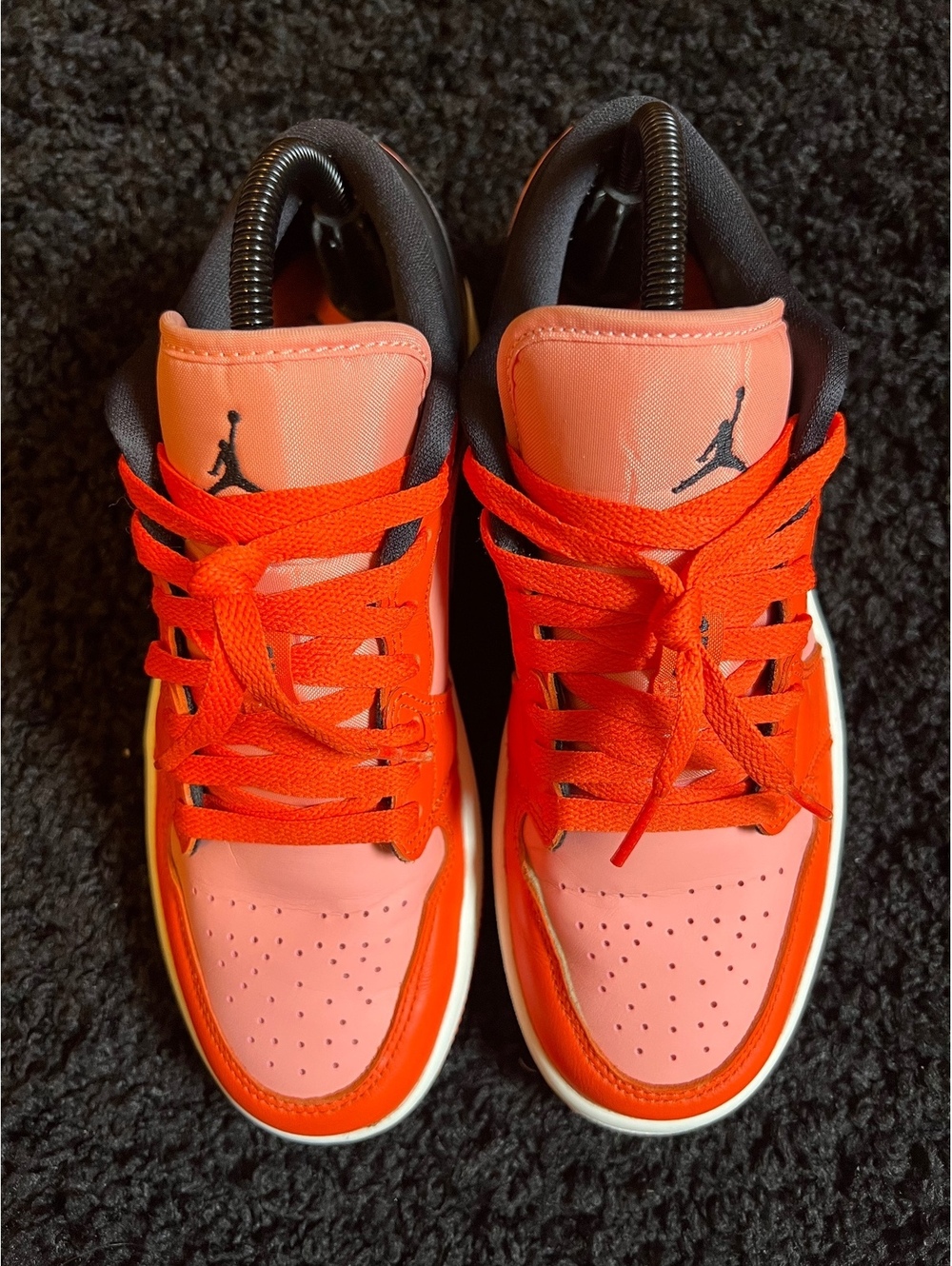 Wmns Air Jordan 1 Low SE 'Rush Orange Black' - Picture 3 of 4